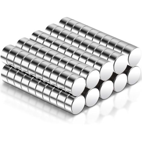 100 Pièces Petit Aimant Rond 4x2mm Aimant Neodyme Puissant Aimants Mini Magnet pour Frigo Photo Oeuvre