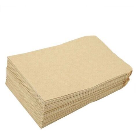 100 pièces sacs en papier Kraft cors blé graines de riz emballage sac de rangement enveloppe Style 913 cm