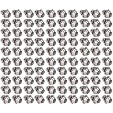 100 pièces Support LED 3mm - Montage Facile, Léger et Portable pour Éclairage DIY
