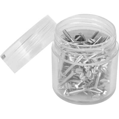 100 pièces vis à tête plate pour montre, kit de réparation professionnel pour téléphones mobiles et montres