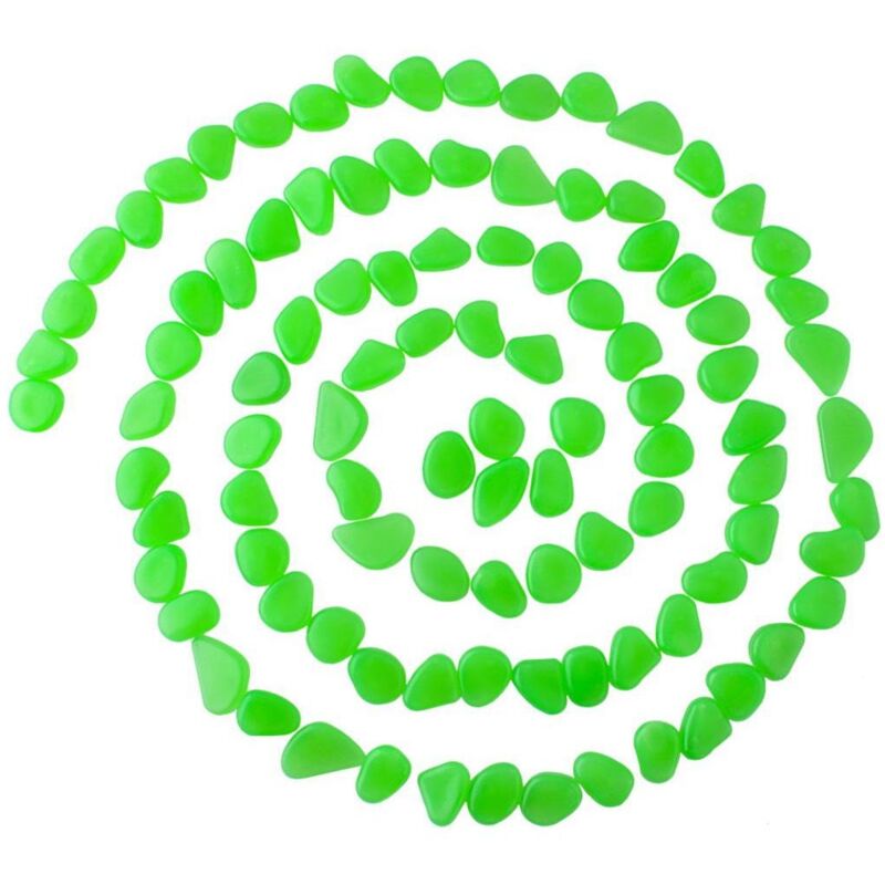 Image of 100 pietre decorative luminose - Verde