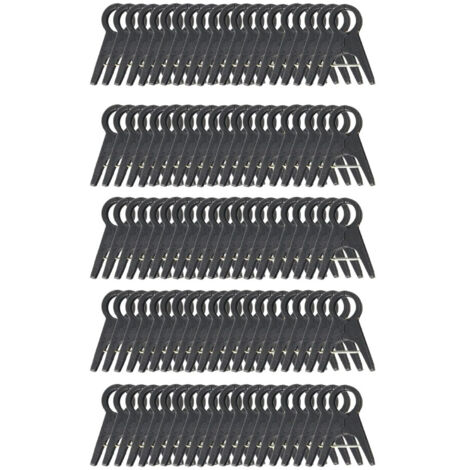 100 pinces plantes de jardin pinces tomates noires