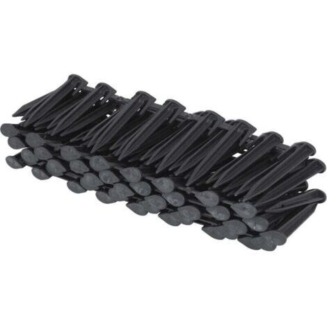 100 piquets de jardin par paquet, adaptés aux lignes de périmètre, aux ancrages de tondeuses robotisées, aux supports de câbles et à la tonte de pelouse.