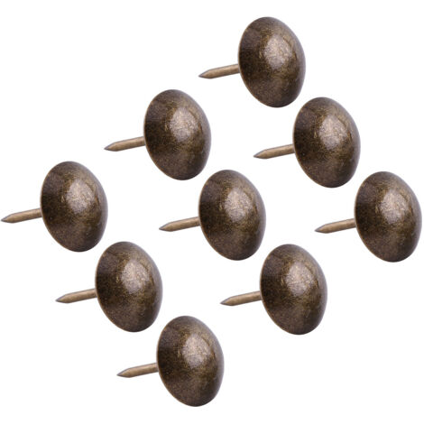 100 punaises ornementales en bronze vintage pour décorer meubles, canapés, portes et chaussures, lot de 100 pièces