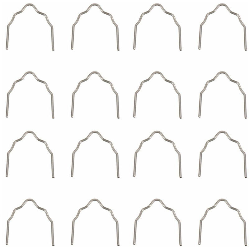 100 punti metallici pretagliati universali a onda