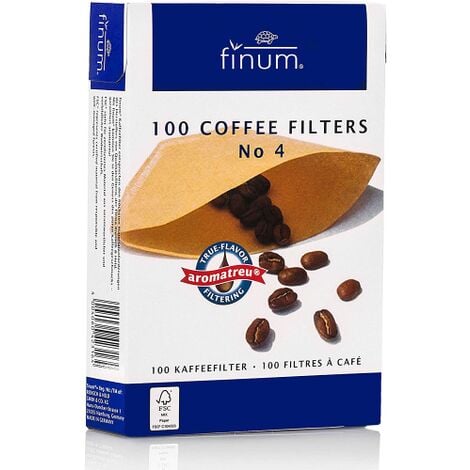 NONE 100 pz Filtri Caffe' Americano Macchina Caffe' Orzo Misura 4 da 100 pezzi