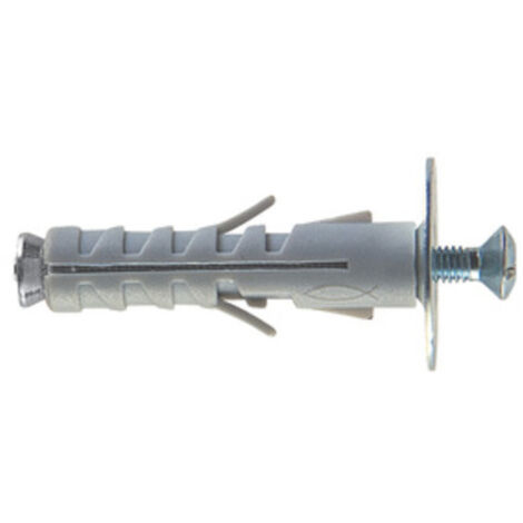 100 pz Fischer tasselli nylon SB9/4 a vite tassello espansione   9 mm