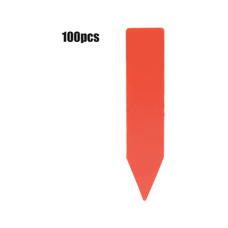 100 pz PVC plastica fiore pianta seme nome palo