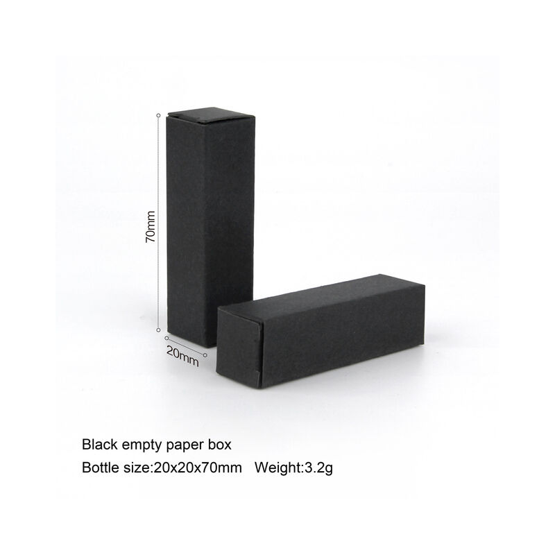 100 pz/lotto scatola nera,20X20X70 Box,Black box