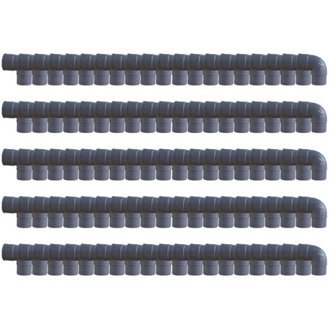 100 raccords PVC 87°30 Mâle/Femelle Ø40 - First Plast