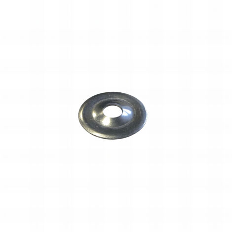 100 rosaces sanitaires plates D25 mm