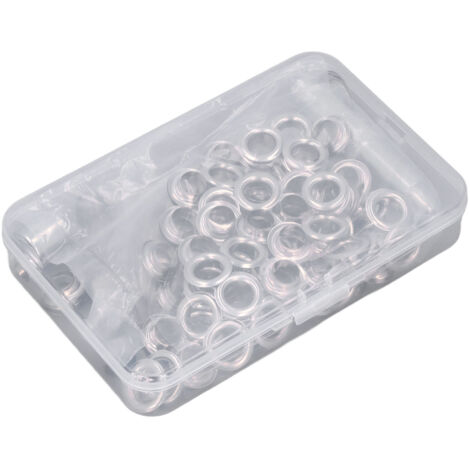 100 Sets Kit Outil Œillet avec Outils d'Installation, Diamètre Intérieur 12MM pour Bouton Œillet et Boucle Toile