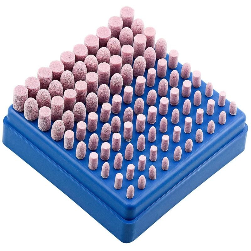 Image of 100 Stück Schleifscheiben für Dremel-Rotationswerkzeuge, 3 mm Schaft