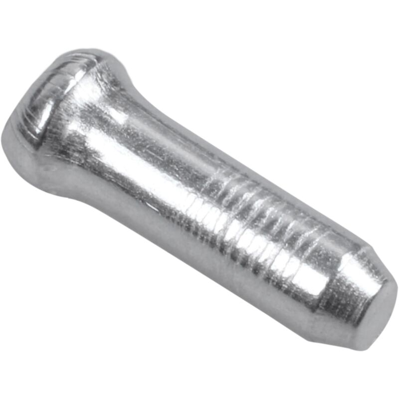Image of Tlily - 100 stücke 4,3mm Metall Silber Schaltwerk Brems Kabel End Kappen für Fahrrad
