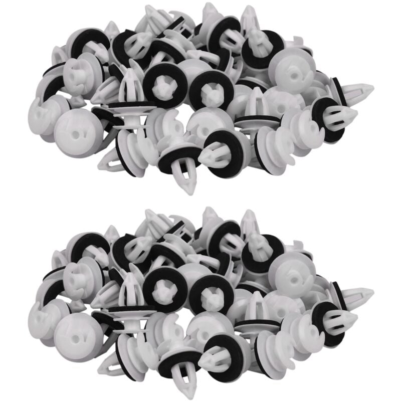 Image of 100 Stücke Türverkleidung Clips mit Dichtring für E34 E36 E38 E39 E46 X5 M3 M5 Z3