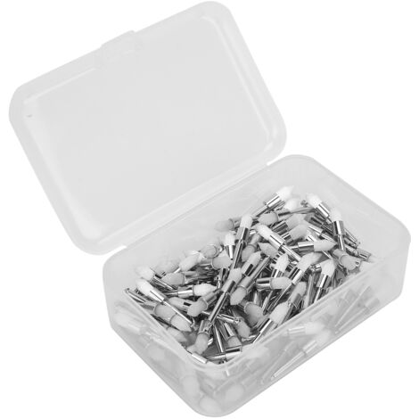 100 Stück / Dentalpolierbürsten-Set für langsam laufende Handstücke, konisches Polierzubehör