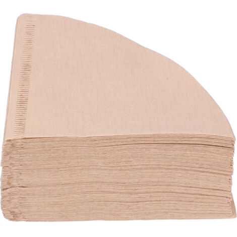 100 Stück Einweg-Kaffeefilterpapier für die Zubereitung von Filterkaffee