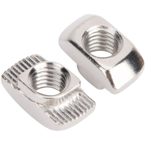 100 Stück europäische Standard-45T-M8-T-Muttern für Aluminiumprofile