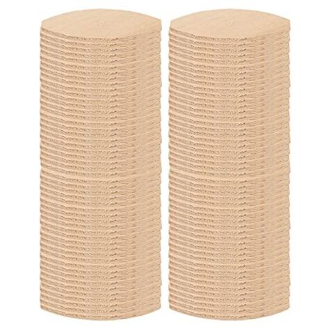 100 Stück Holzspleiß-Zapfen, Kekszapfen, DIY-Zimmerei, Zapfenschneidmaschine, Buchenholzzapfen, Korkstück (0)