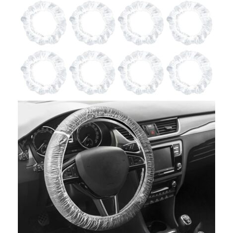100 Stück Lenkradschutz für Autos, Lenkradabdeckung, Lenkradbezug, Lenkradschutz, Lenkradbezug, geeignet für den Schutz von Autolenkrädern