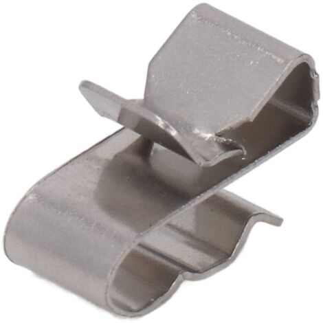 100 Stück Metall-Kabelklemmen für Anhänger, 22,5 mm, leuchtende Kabelklemmen für Anhängerrahmen, Kabelklemmen für Solarpanel, Photovoltaik, Kabelklemmen für Anhänger