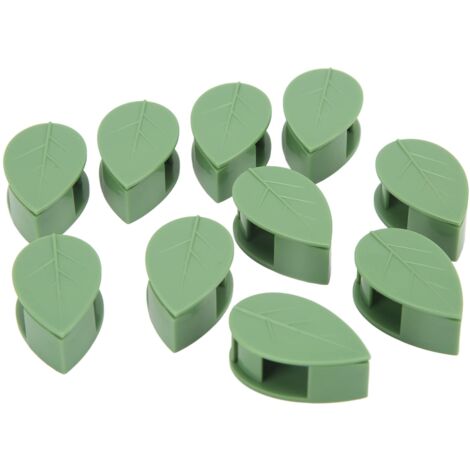 100 Stück Pflanzenkletter-Wandbefestigungs-Clips, Wandranken-Befestigungsklammern, selbstklebende Haken, Ranken-Traktion