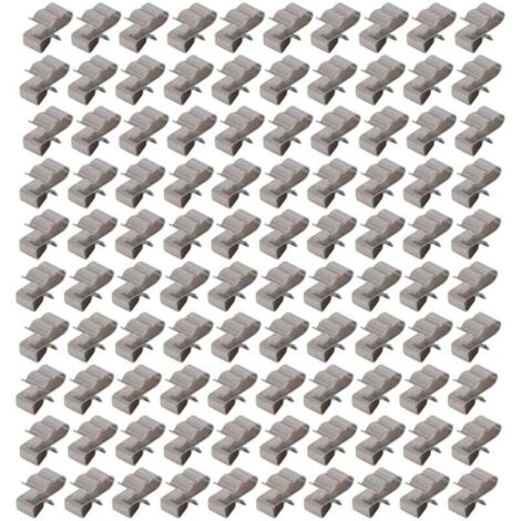 100 stücke Edelstahl Photovoltaik Kabel Clips für PV Solar Panel Kabel Befestigung