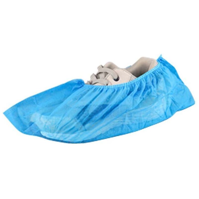 100 Surchaussures jetables imperméables - Étanches, antidérapantes et résistantes à la déchirure