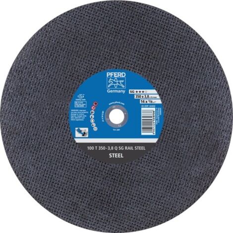 100 T 350-3,8 Q SG RAIL STEEL/22.23 - PFERD