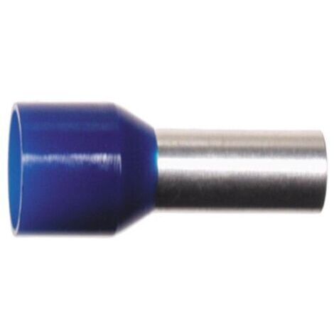 100 tetes de cable 16mm2 Bleu