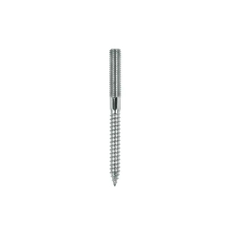 Boite de 100 - Tige double filetage - Empreinte Torx - Zingué M10 x 130