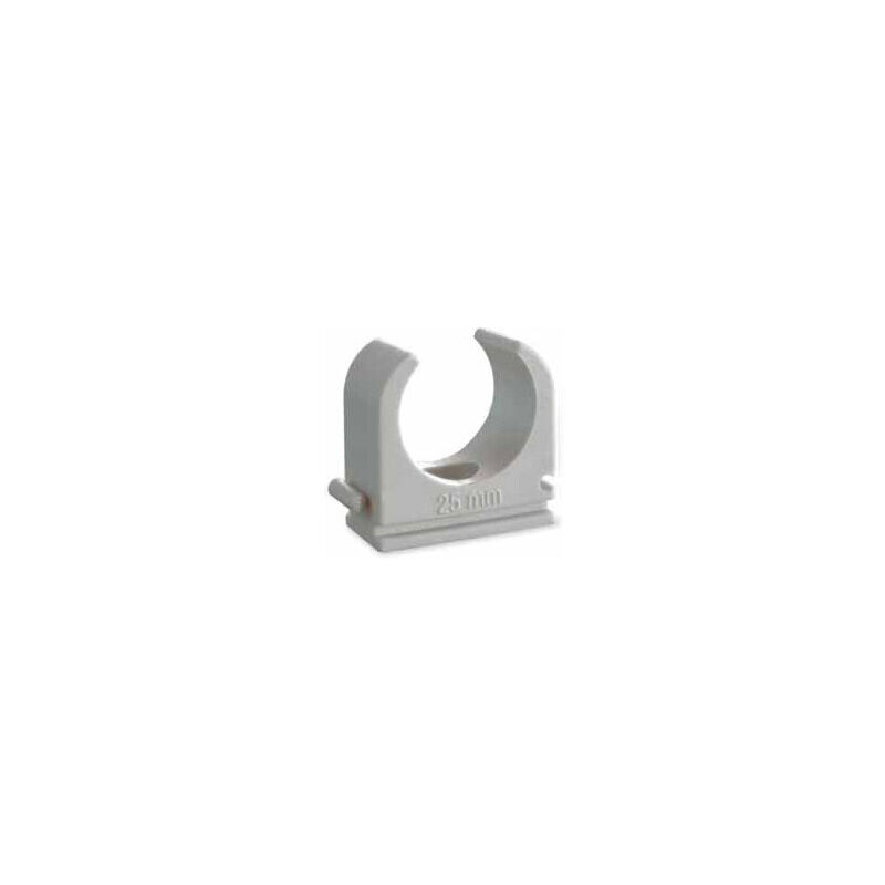 

100 ud. abrazaderas ø25mm lapaclip gris M-6 ( 18025) - Lapafil