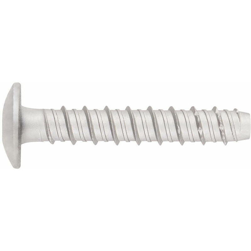 Boite de 100 - Vis a béton - Tête truss - Recouvrement atlantis C3-H - Homologué ete Option 3 Ø6 x 40