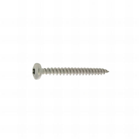 100 vis agglo tête cylindrique Torx A2 longueur 40 mm mm - Diamètre 6 mm mm