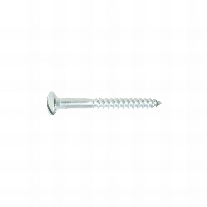 100 Vis Bois tête fraisée bombée fendue DIN95 A2 - diamètre 5,0 mm - Longueur 50 mm