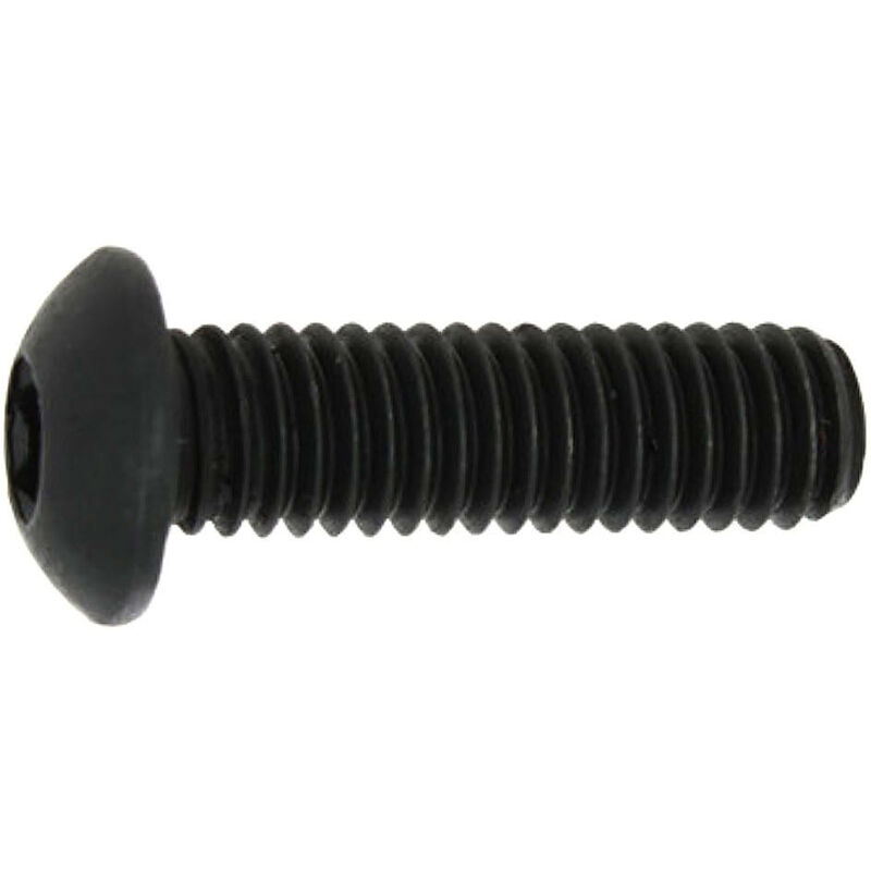 100 Vis métaux tête bombée hexagonale creuse Iso7380 10,9 Brut - diamètre 8 mm - Longueur 20 mm