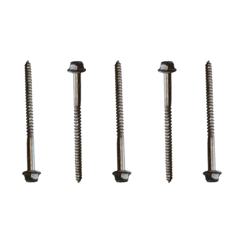 100 vis tirefond 6x80mm à gachaud - Largeur - 6mm, Longueur - 8 cm