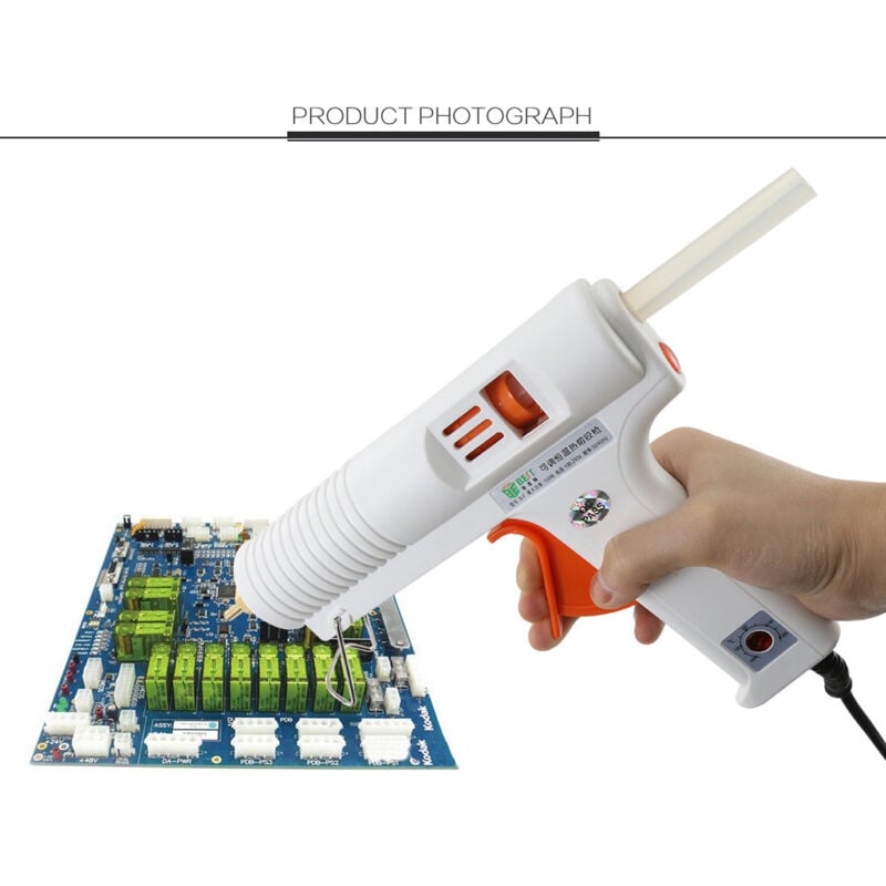 Image of 100 w Hochtemperatur-Heißklebepistole – elektrische Heizung, konstanter 11-mm-Klebestift