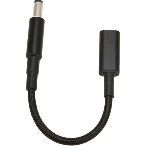 100-W-USB-C-PD-Adapter mit E-MARK-Chip, 5,5 x 2,1 mm Stecker für schnelles Laden unterwegs