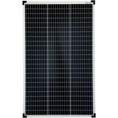 100 Watt 36V Mono Solarmodul 10 Busbars 210mm Zellformat Solarpanel