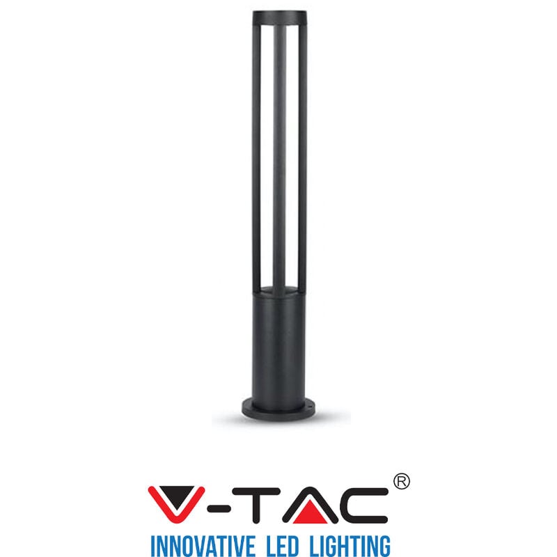 V-tac - led strassenlampe aussen gartenbeleuchtung 10W 80CM 6400K IP65 VT-820 SKU8333