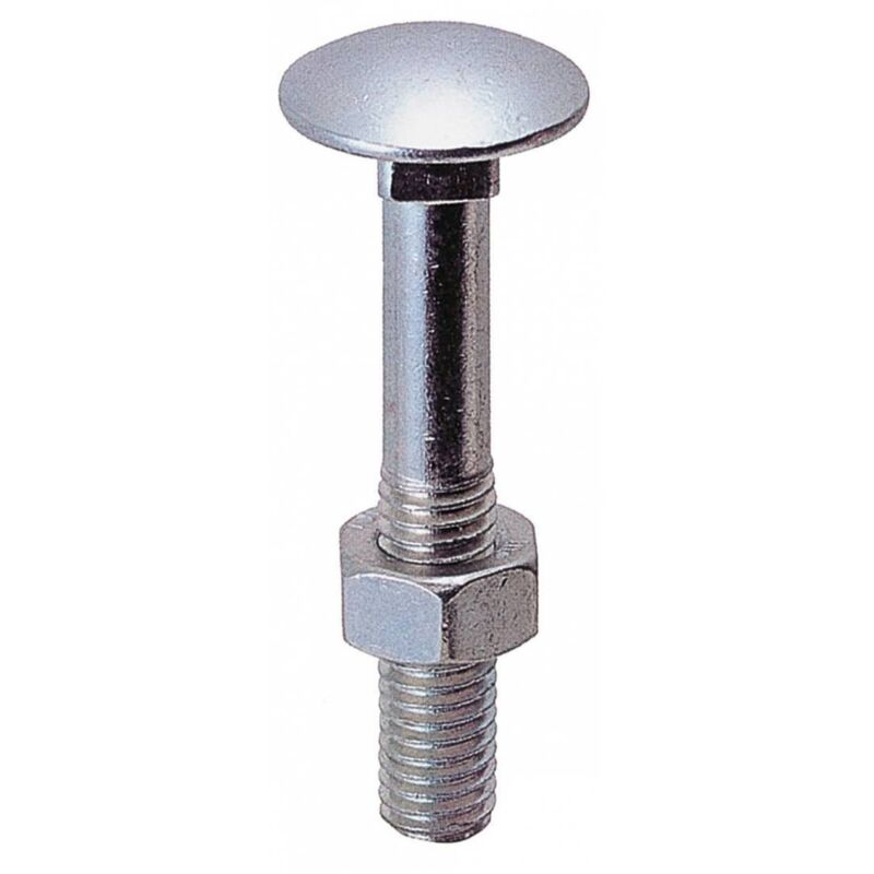 100 boulons en zinc. bois ttqst uni-5732 6x 90