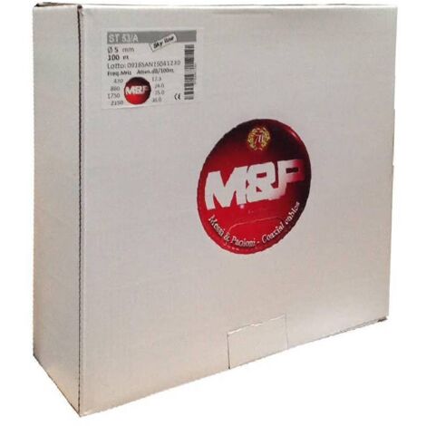 100 x CAVO SATELLITARE D 5,0 MM STANDARD