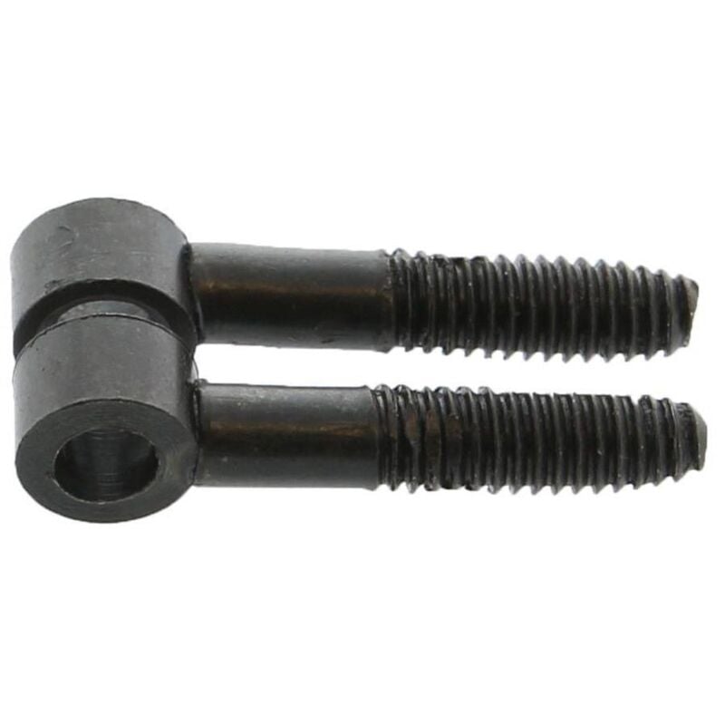 100 x charnière anuba art.48098.12 fer bruni