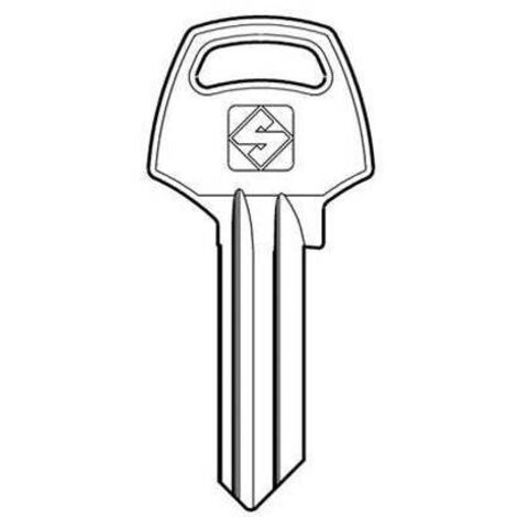 10,0 x CHIAVE PIATTA CORBIN CB1 SILCA