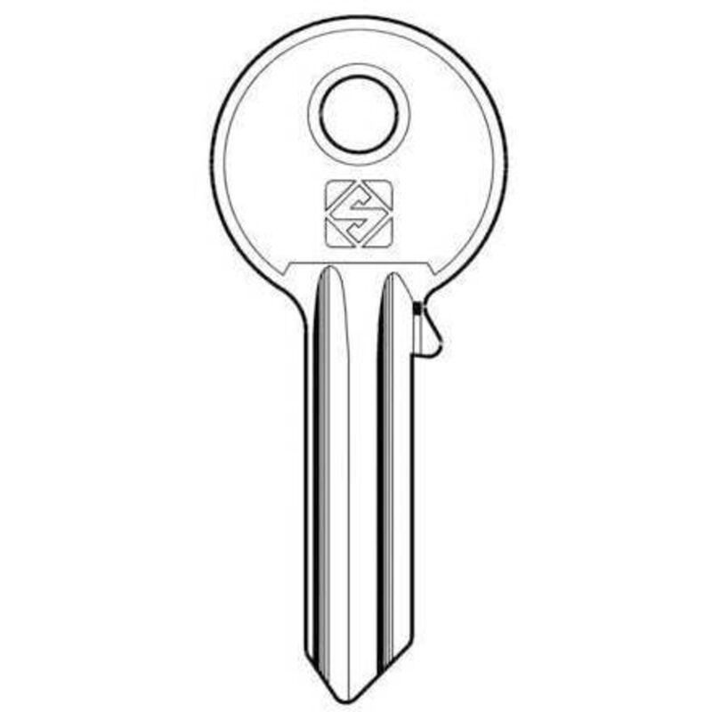 100 x clés silca profil ul051 olc gr.1