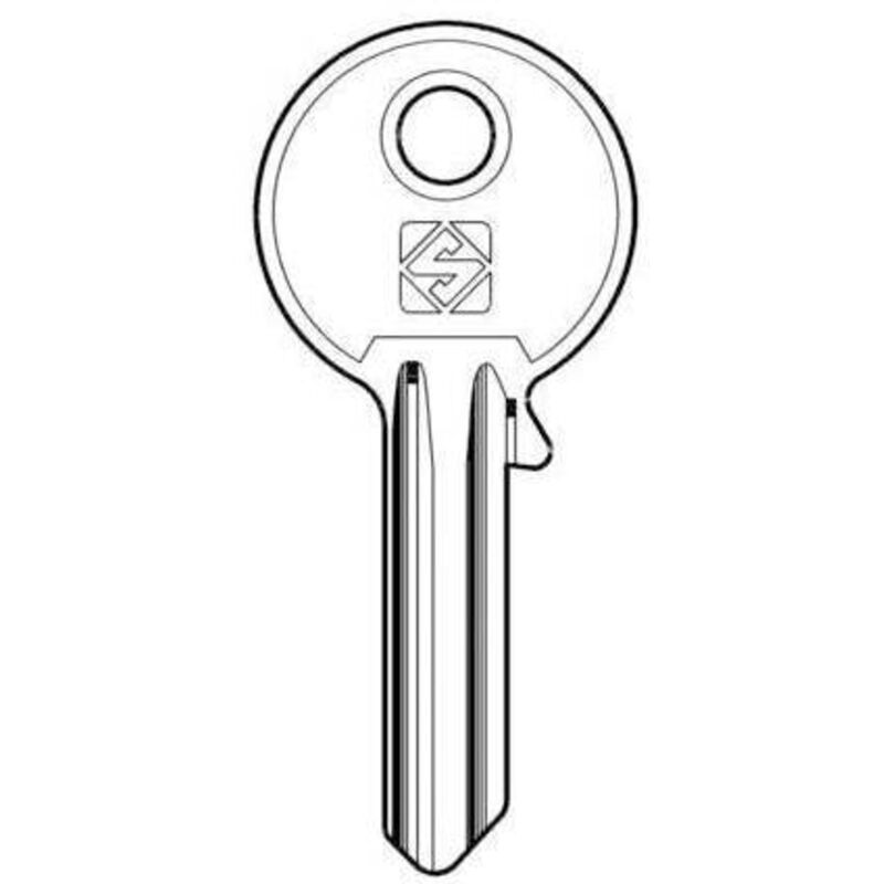 100 x clés silca profil ul059 asc gr.1