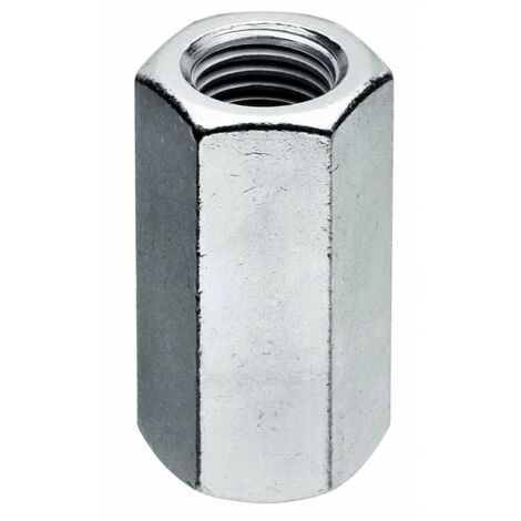 100 x DADO ESAGONALE DI GIUNZIONE M  8X 40 ZN UNI5535