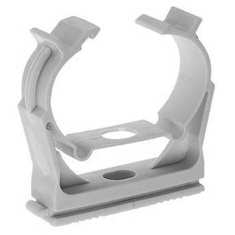 100 x fixateur de tuyau fermé en nylon