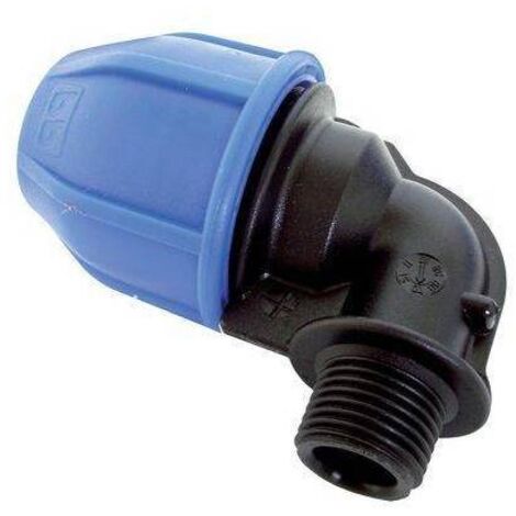 10,0 x GOMITO A COMPRESSIONE FILETTO MASCHIO PN16